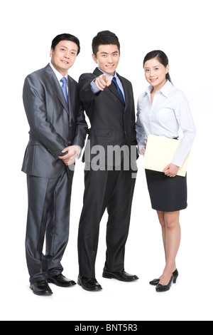 Un gruppo di persone di affari Foto Stock