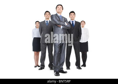 Un gruppo di persone di affari Foto Stock