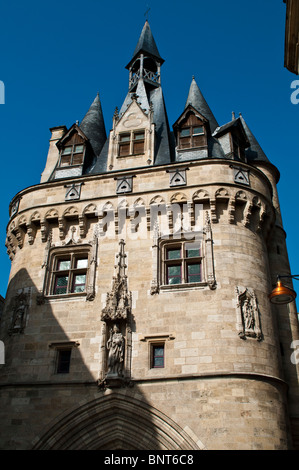 Porte Cailhau, Bordeaux, Francia Foto Stock