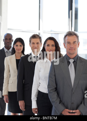 Il CEO di business team leader Foto Stock