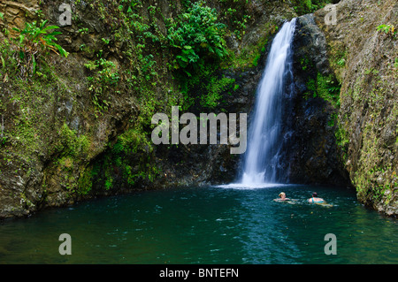 Sette sorelle cascata, Grenada Foto Stock