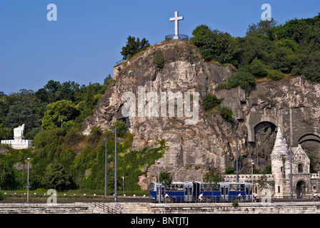 La grotta di San Ivan, una cappella e un monastero, a Budapest, Ungheria Foto Stock