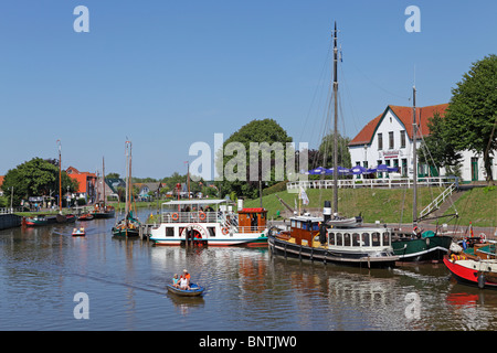 Museo-porto di Carolinensiel, East Friesland, Bassa Sassonia, Germania Foto Stock