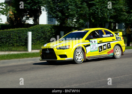 Rally Rezekne 2010 series. Foto Stock