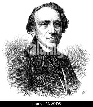 Giacomo Meyerbeer (1791 - 1864), tedesco-nato compositore operistico Foto Stock