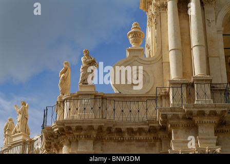 Palazzolo Acreide. Sicilia. L'Italia. Xviii secolo la chiesa di San Paolo. Foto Stock