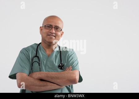 Ritratto di un medico Foto Stock