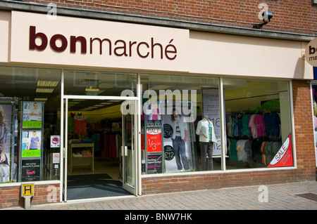 Bonmarche Shopfront Inghilterra Foto Stock