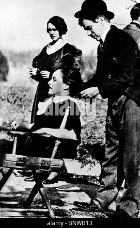 PAULETTE GODDARD, Charlie Chaplin, tempi moderni, 1936 Foto Stock