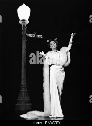 GLORIA SWANSON Sunset Boulevard; Sunset Blvd (1950) Foto Stock