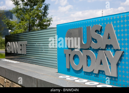 Gannett e usa oggi sede. Foto Stock