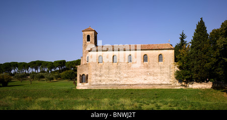 Francia, Provenza, Luberon, Lourmarin: il Tempio Protestante Foto Stock