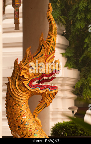 Wat Chedi Luang, Chiang Mai e Chiang Mai Provincia, Thailandia, Asia Foto Stock