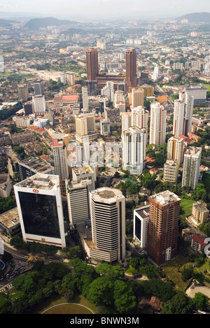 Grattacieli di Kuala Lumpur Foto Stock