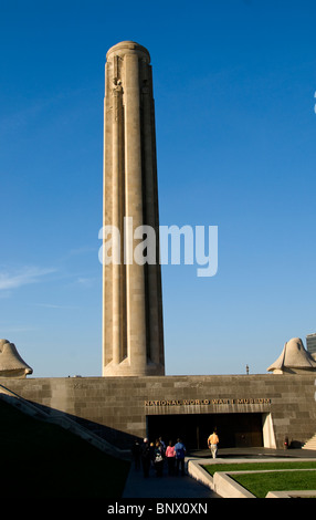 National Museo della Prima Guerra Mondiale a Liberty Memorial, Kansas City, Missouri Foto Stock