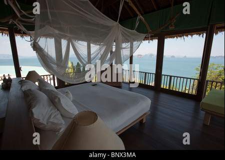 Six Senses Resort di Koh Yao Noi, Phang Nga Bay, Thailandia, Asia Foto Stock