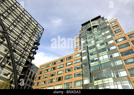 Broadgate Circus nella città di Londra Foto Stock