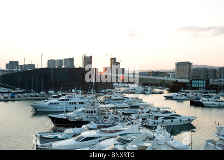 Marina, Barcelona, Spagna Foto Stock