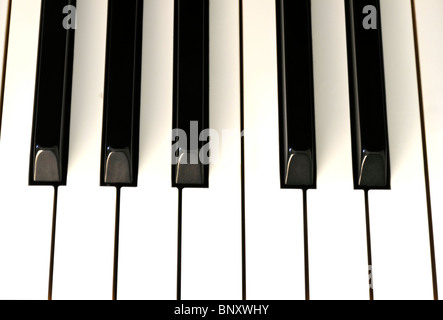 Tastiera di pianoforte, pianoforte, pianoforte, Klavier, strumenti musicali, Foto Stock