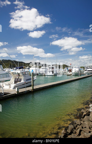 Whitianga Marina, Whitianga, Penisola di Coromandel, Isola del nord, Nuova Zelanda Foto Stock