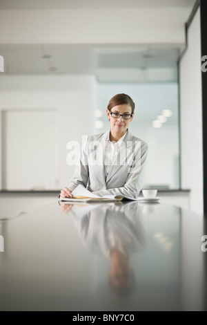 Ritratto di una donna di affari Foto Stock