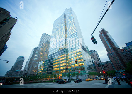 Il nuovo Goldman Sachs quartier generale a New York a 200 West Street è visto su Martedì, 3 agosto 2010. (© Richard B. Levine) Foto Stock