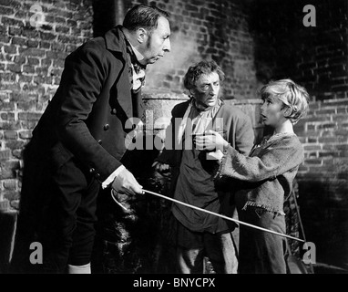 JOHN Howard Davies OLIVER TWIST (1948) Foto Stock