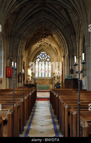 La chiesetta di San Leonardo, Charlecote Warwickshire, Inghilterra, Regno Unito Foto Stock