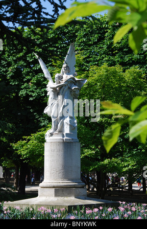 Monumento Leconte de Lisle da Denys Puech, Jardin du Luxembourg Parigi Francia Foto Stock