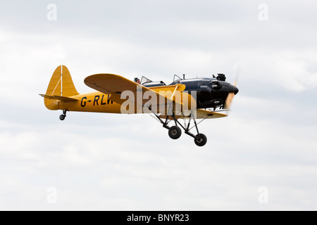 Ryan ST3KR G-RLWG in volo a Wickenby Airfield Foto Stock