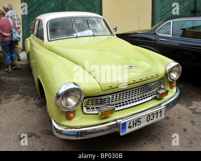 Auto d'epoca Wartburg Foto Stock