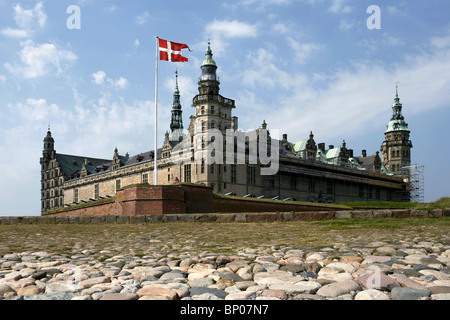 Il Castello di Kronborg, Helsingør, Zelanda, Danimarca Foto Stock