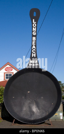 I mondi più grande padella di Long Beach Washington Foto Stock