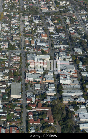 Vista aerea sopra San Luis Obispo California Foto Stock