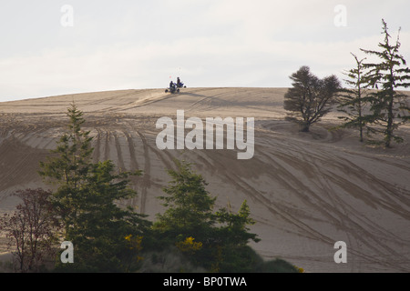 Tutti i veicoli del terreno in Umpqua dune in Oregon Dunes National Recreation Area vicino a Coos Bay Oregon Foto Stock