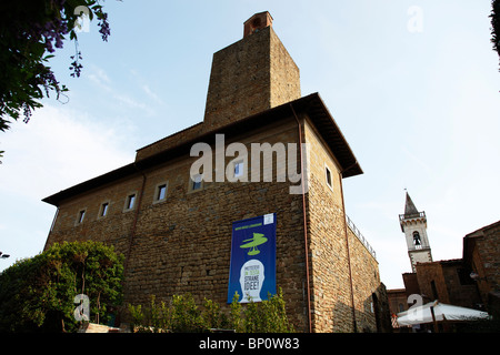 Museo Leonardo da Vinci, Vinci, Toscana, Italia Foto Stock