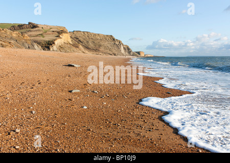 Spiaggia Eype Dorset England Regno Unito Foto Stock