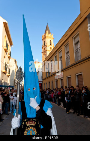 Semana Santa (Settimana Santa) Celebrazioni, Malaga, Andalusia, Spagna Foto Stock