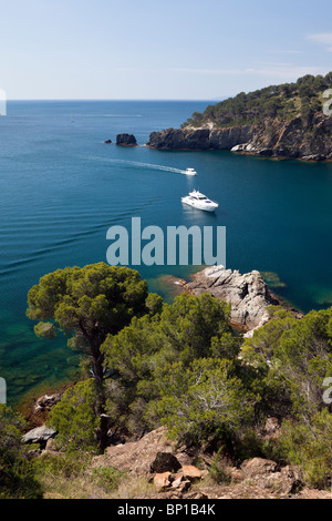 Impressioni di Cap de Creus, Costa Brava, Spagna Foto Stock