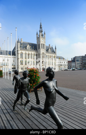 Sint-Niklaas o Saint-Nicolas è una città belga Belgio Foto Stock