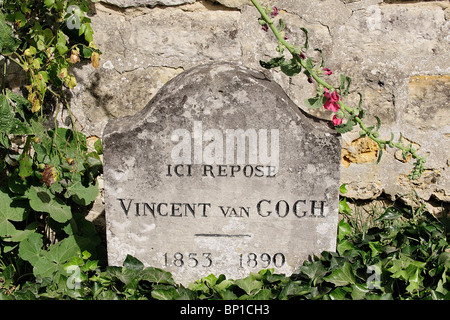 Francia, Val d'Oise, Vexin, Auvers sur Oise cimitero, la tomba di Van Gogh Foto Stock