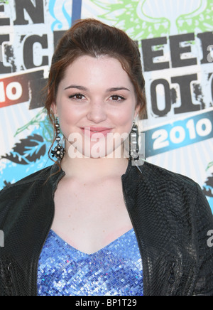 JENNIFER STONE Teen Choice 2010 gli arrivi a Los Angeles California USA 08 Agosto 2010 Foto Stock