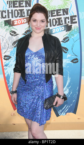 JENNIFER STONE Teen Choice 2010 gli arrivi a Los Angeles California USA 08 Agosto 2010 Foto Stock