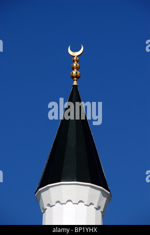 King Abdul Aziz Al Saud in moschea, Marbella, Costa del Sol, provincia di Malaga, Andalusia, Spagna, Europa occidentale. Foto Stock