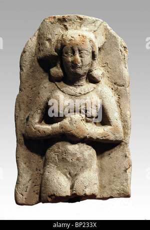 Asera (ASHTORETH) - CNAANITE dea della fertilità, LA CONSORTE DEL PRINCIPALE DIO EL O biblica Baal. La creta figurine D
