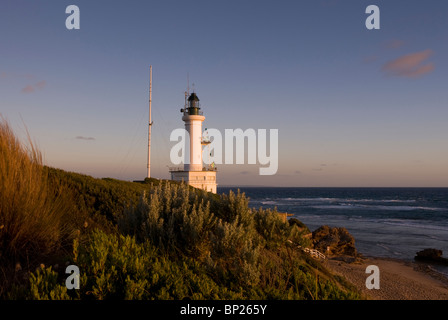 Punto Lonsdale faro Foto Stock