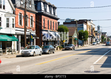 Il centro di East Greenwich Foto Stock