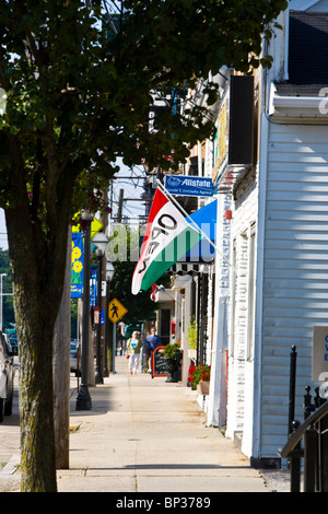 Il centro di East Greenwich Foto Stock