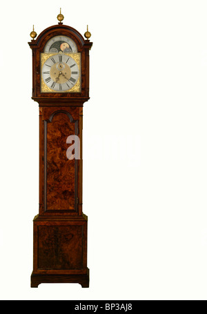 Inglese orologio Longcase Foto Stock