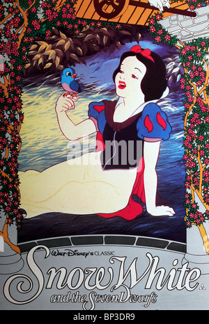 SNOW WHITE POSTER Biancaneve e i sette nani (1937) Foto Stock